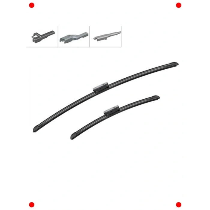 Opel Corsa D Uyumlu Ön Cam Silecek Seti (2006-2019)