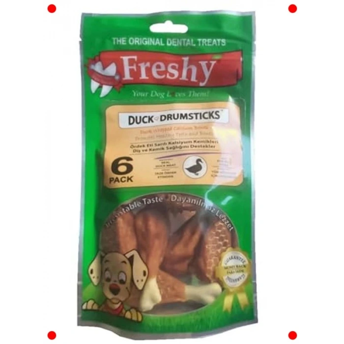 Ördek Etli Kalsiyum Kemik Köpek Ödülü (90gr)