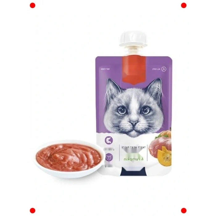 Ördekli & Balkabaklı Kedi Et Ezmesi 90 gr