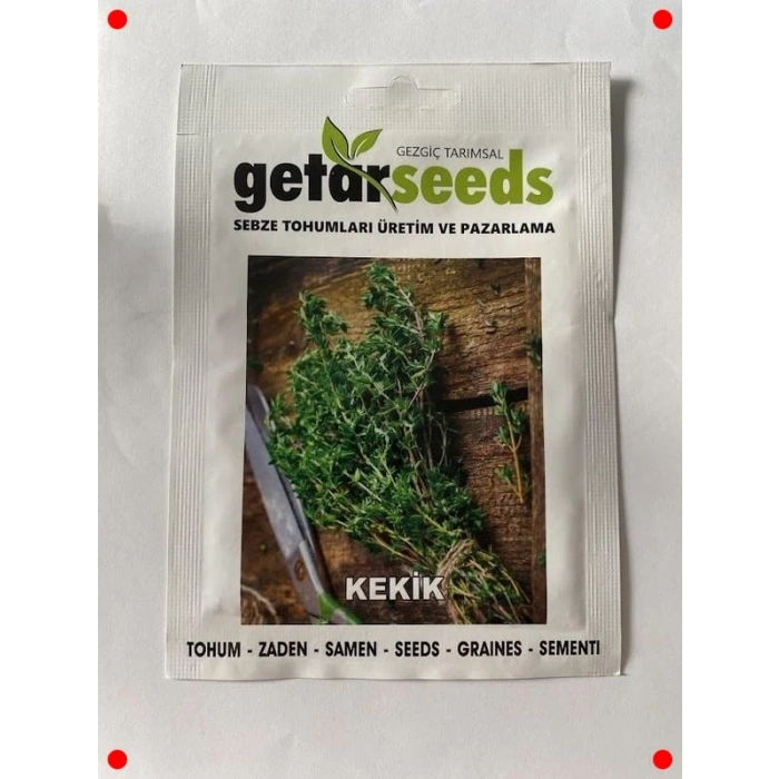 Organik Kekik Tohumu - 3 Gram