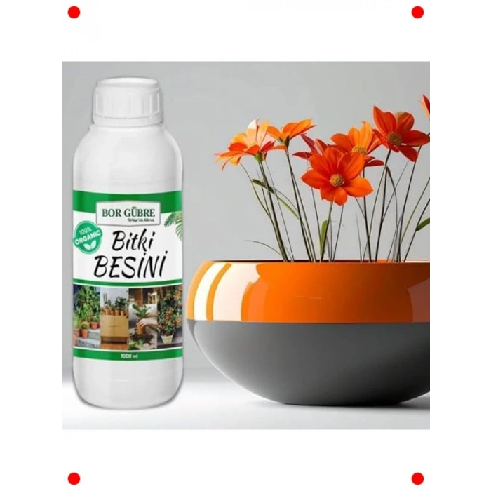 Organik Sıvı Bitki Gübresi 500ml - Yeşil Bitkiler