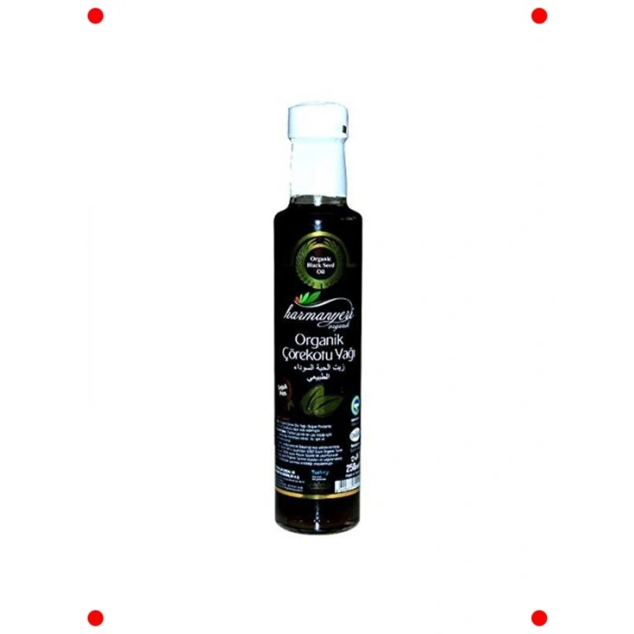 Organik Soğuk Sıkım Çörekotu Yağı 250ml