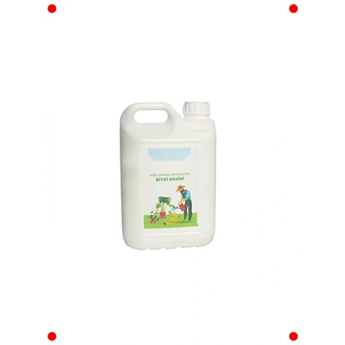 Organik Yeşil Yapraklı Bitki Besini - 5 Litre