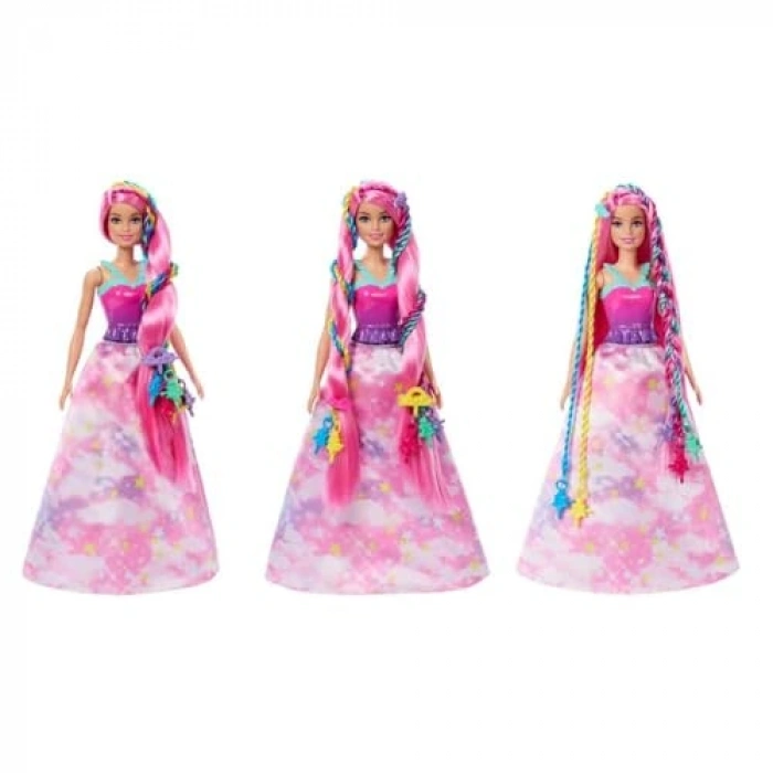 Örgü Saçlı Bebek ve Aksesuarlar - Barbie Dreamtopia