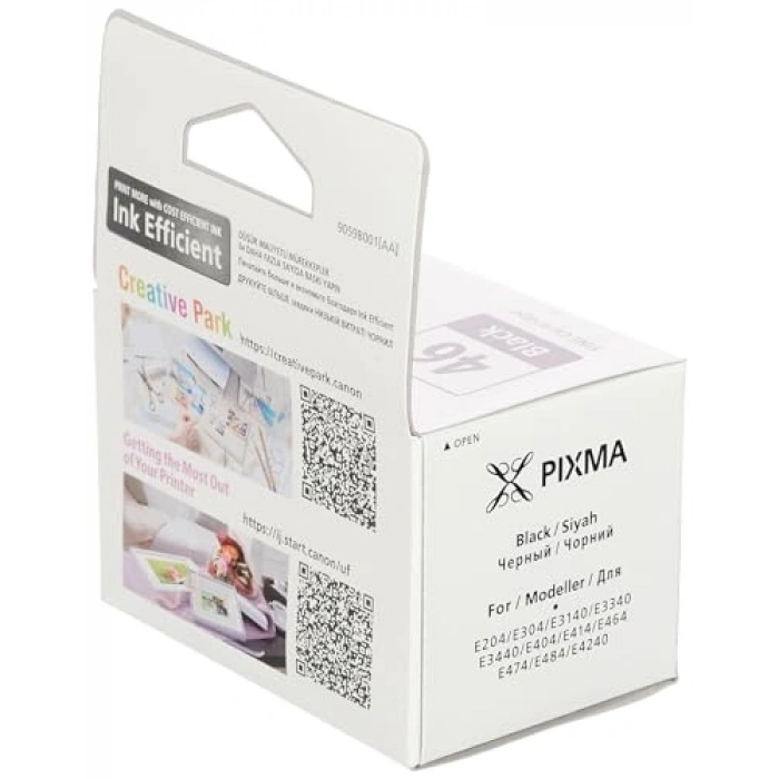 Orijinal Siyah Mürekkep Kartuşu, 400 Sayfa Baskı Kapasitesi