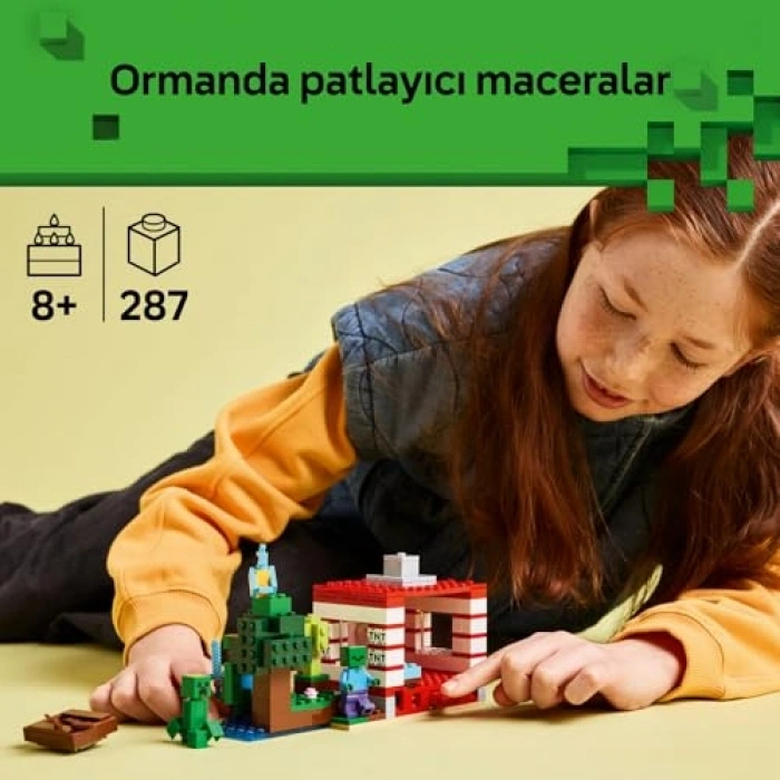 Orman Evi Yapım Seti, Video Oyunu Temalı, 287 Parça