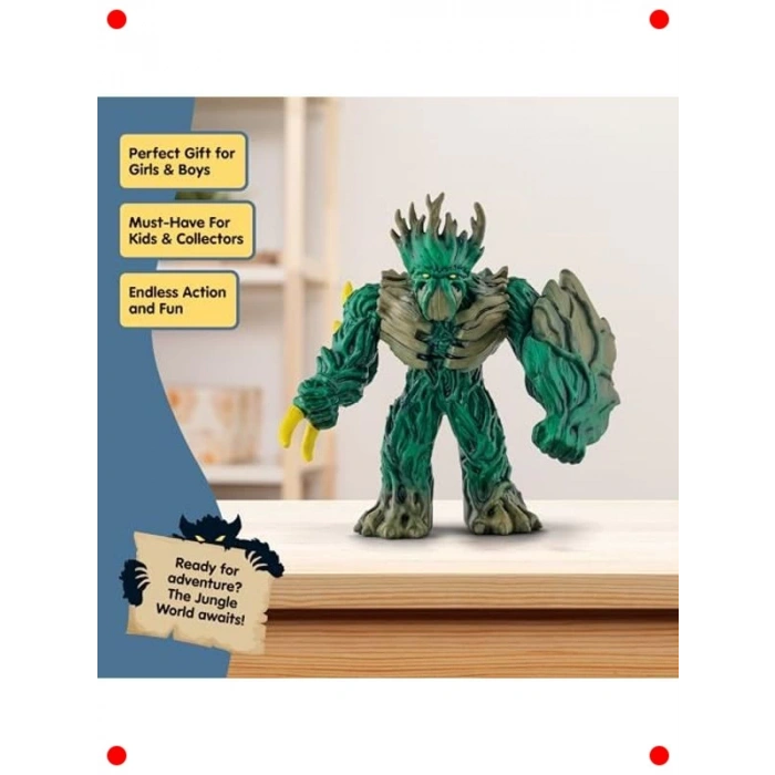 Orman İmparatoru Figürü - Detaylı El Boyama