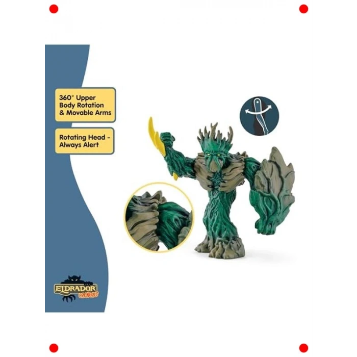 Orman İmparatoru Figürü - Detaylı El Boyama