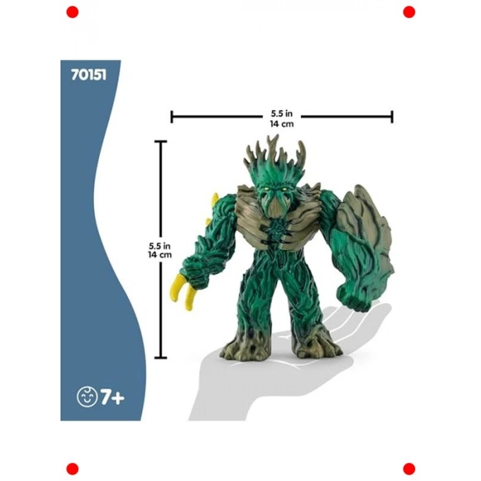 Orman İmparatoru Figürü - Detaylı El Boyama