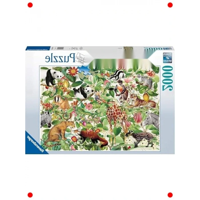 Orman Manzaralı 2000 Parça Yetişkin Yapbozu