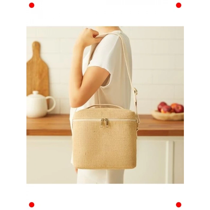 Orta Boy Jüt Soğuk Tutan Çanta (23x16x23cm)