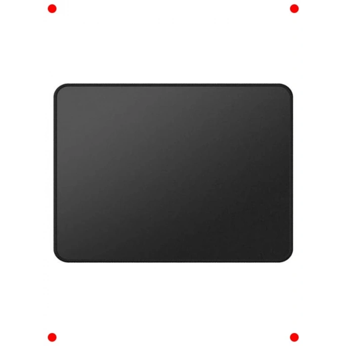 Orta Boy Oyuncu ve Ofis Mouse Pad, Siyah, 32x24cm