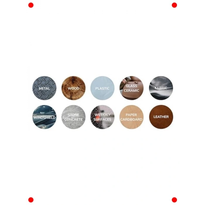 Orta Uçlu Çok Yüzeyli Sanat Markörü (Tekli)