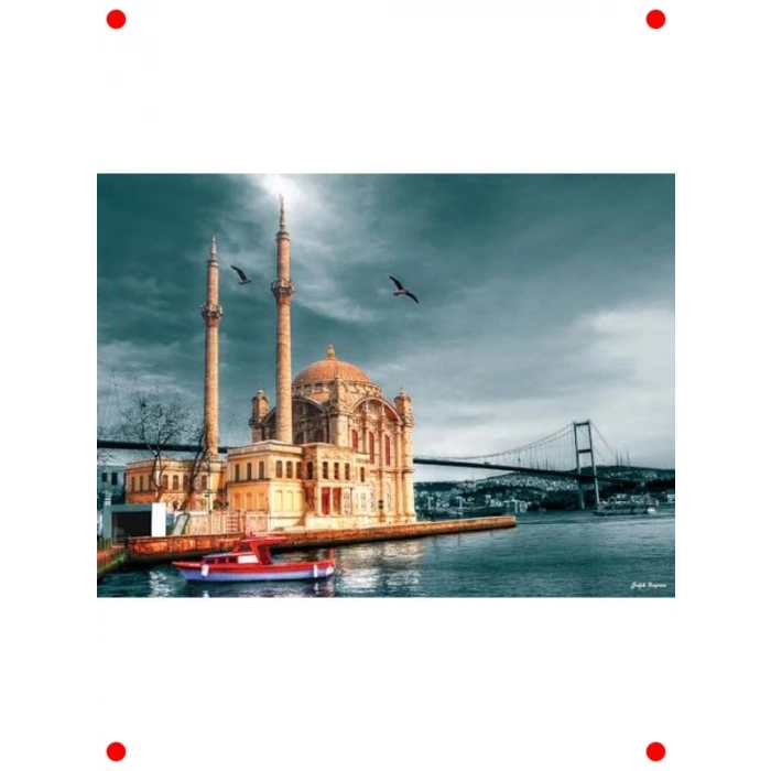 Ortaköy Cami Manzarası Yapbozu - 1000 Parça