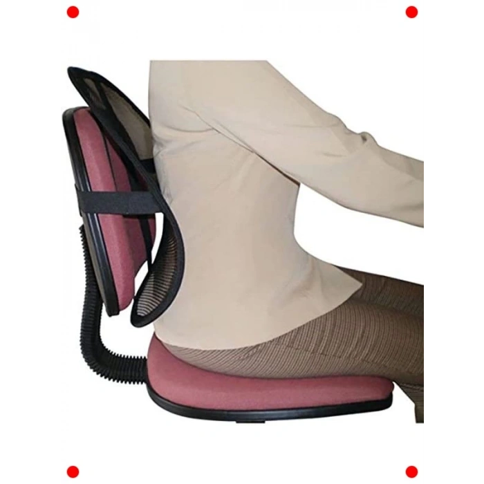 Ortopedik Fileli Bel Sırt Destek Minderi