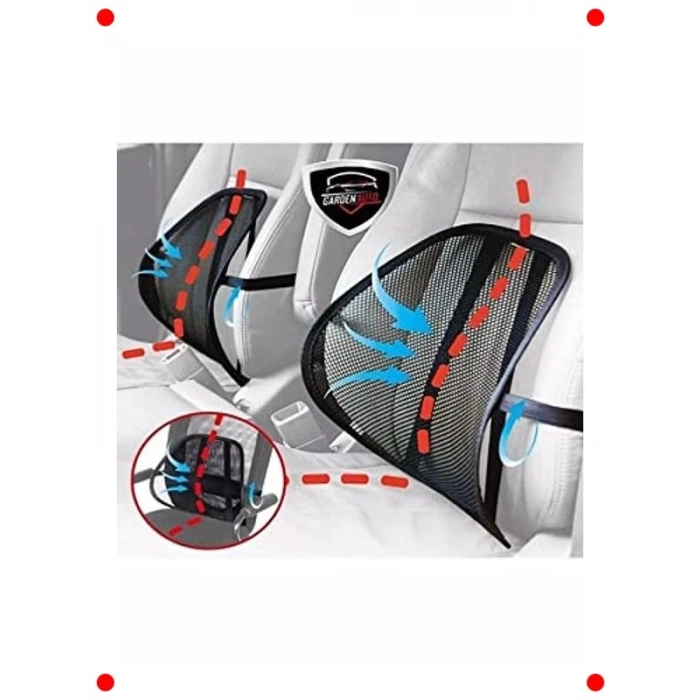 Ortopedik Fileli Bel Sırt Destek Minderi