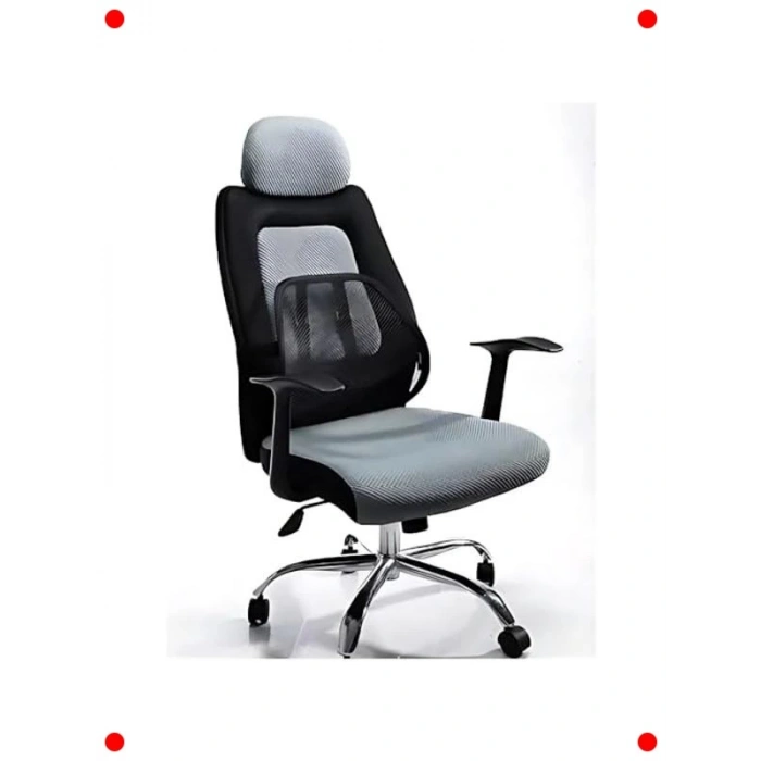 Ortopedik Fileli Sırt ve Bel Destek Minderi - Ergonomik