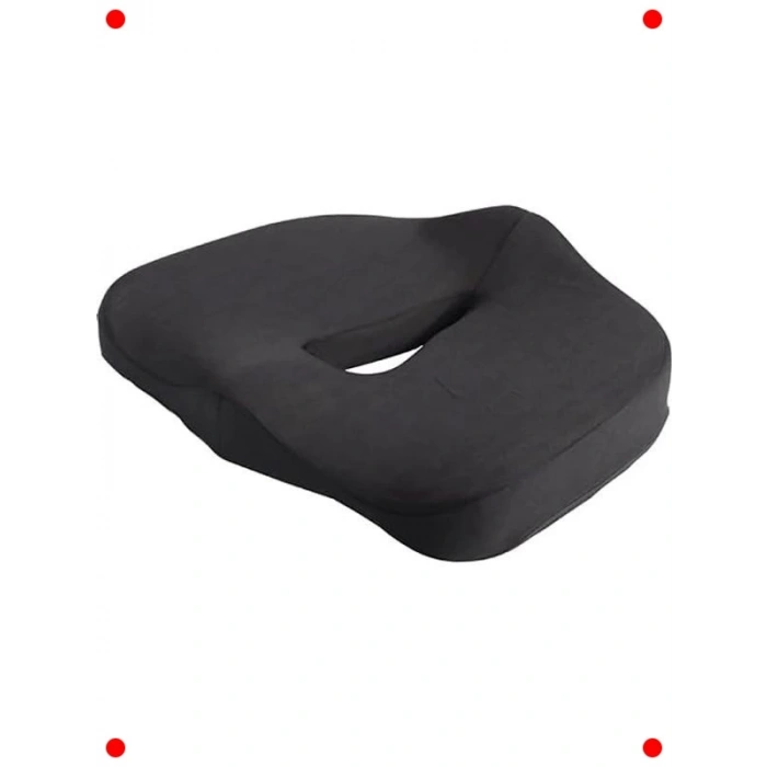 Ortopedik Visco Oturma Minderi - Lüks Siyah