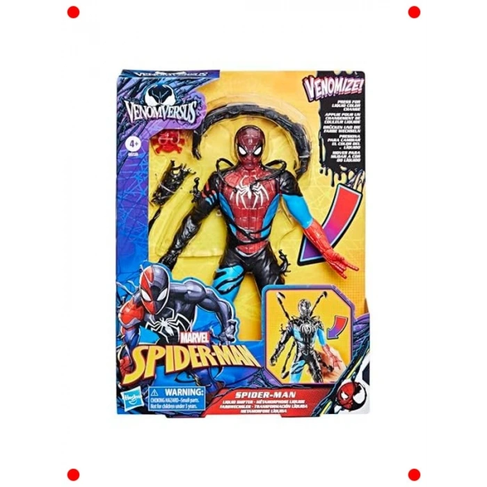 Örümcek Adam ve Venom Savaşçı Figürleri, Aksesuarlı