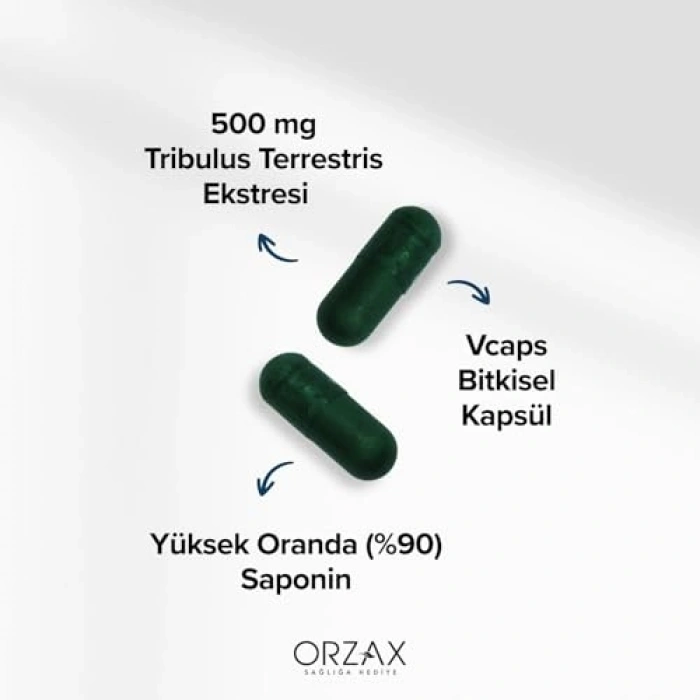 Orzax  Tribulus Terrestris 500 Mg 60 Kapsül