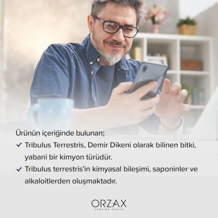 Orzax  Tribulus Terrestris 500 Mg 60 Kapsül