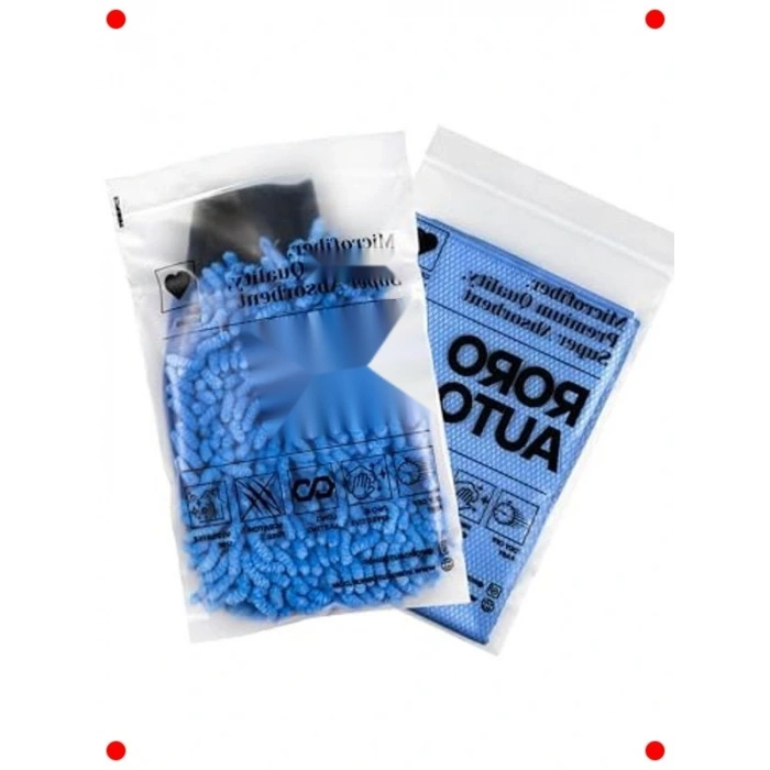 Oto Cam Bezi & Yıkama Eldiveni Araç Temizlik Seti