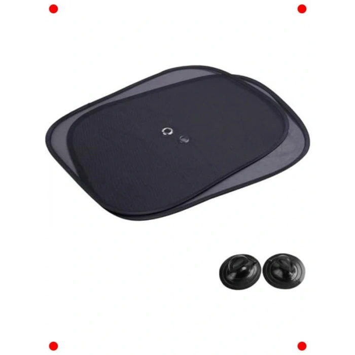 Oto Yan Cam Güneşlik Perdesi Seti (2 Adet)