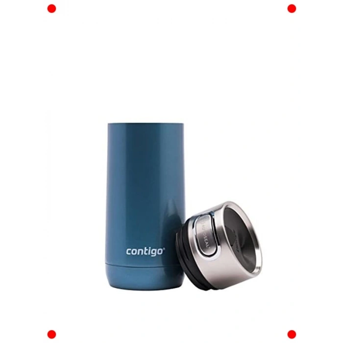 Otomatik Kapanan Termos Bardak 360 ml Mavi