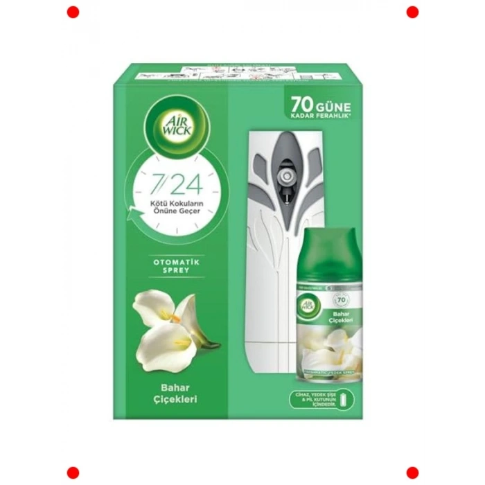 Otomatik Oda Kokusu Sprey Kiti Bahar Çiçekleri Kokusu