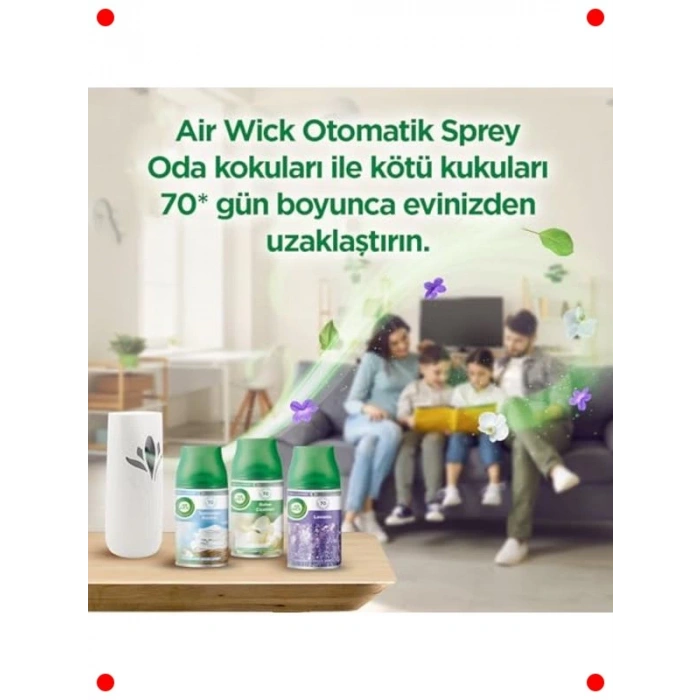 Otomatik Oda Kokusu Sprey Kiti Bahar Çiçekleri Kokusu