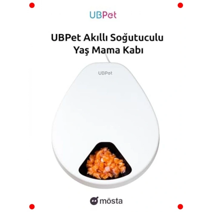 Otomatik Soğutmalı 5 Öğün Yaş Mama Kabı