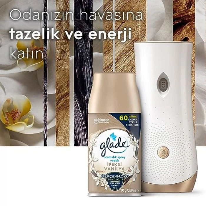 Otomatik Sprey, 60 Gün Etkili Vanilya Aroması ile