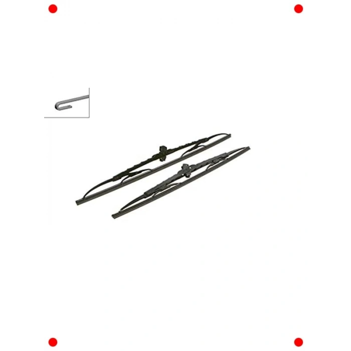 Otomobil Twin Silecek Seti 530/475 mm