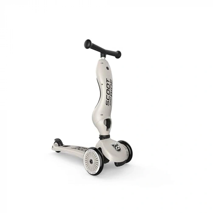 Oturaklı Çocuk Scooter, Açık Gri Renk