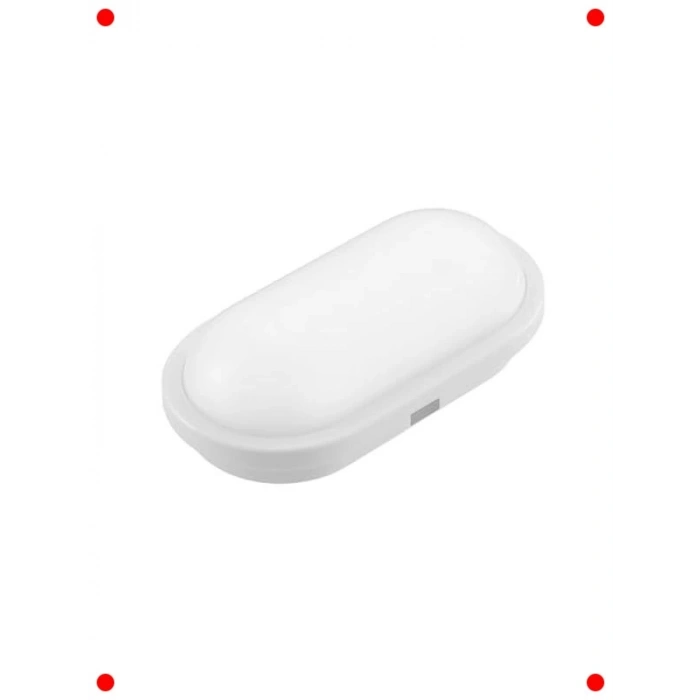 Oval 15W Su Geçirmez LED Tavan/Duvar Lambası