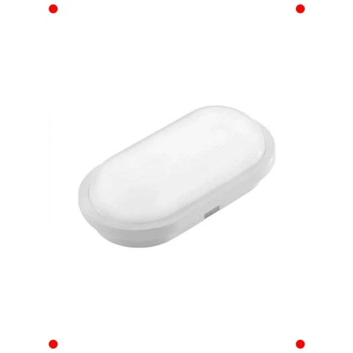 Oval 20W LED Nemliyer Armatür - IP65 Su Geçirmez Lamba