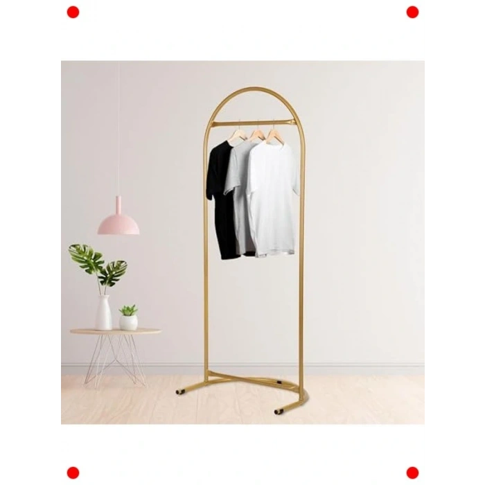 Oval Butik Konfeksiyon Askılığı - Siyah Dilsiz Uşak