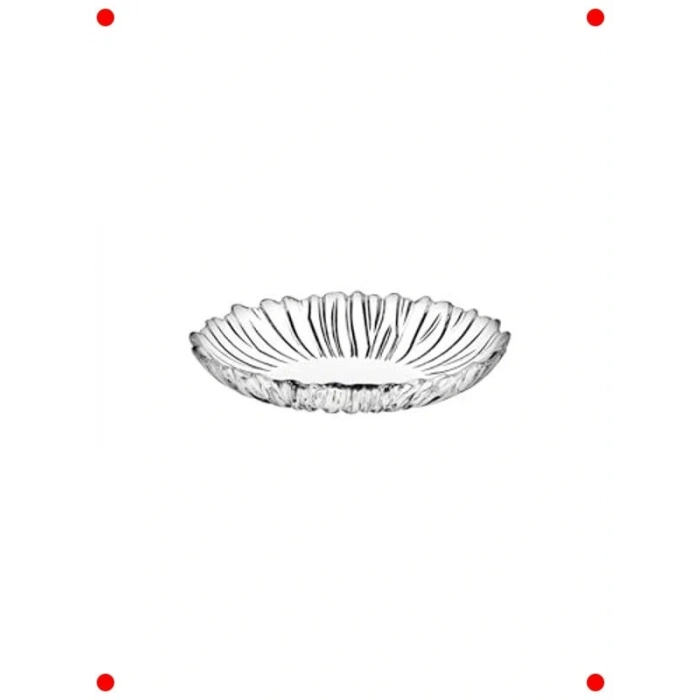 Oval Cam Tabak 99 mm - 3lü Hediye Kutu Set