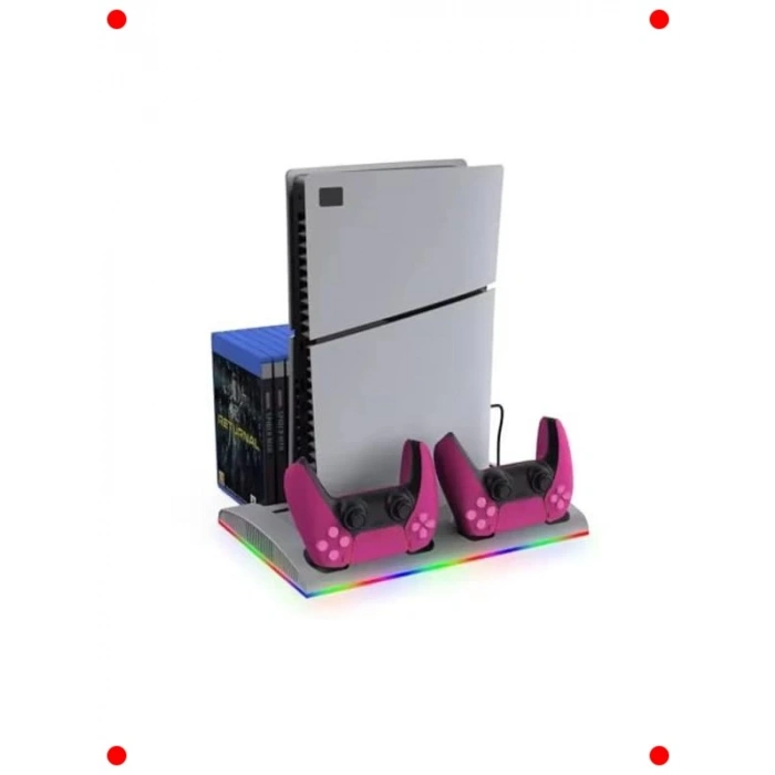 Oyun Konsolu Soğutuculu ve Şarjlı Standı