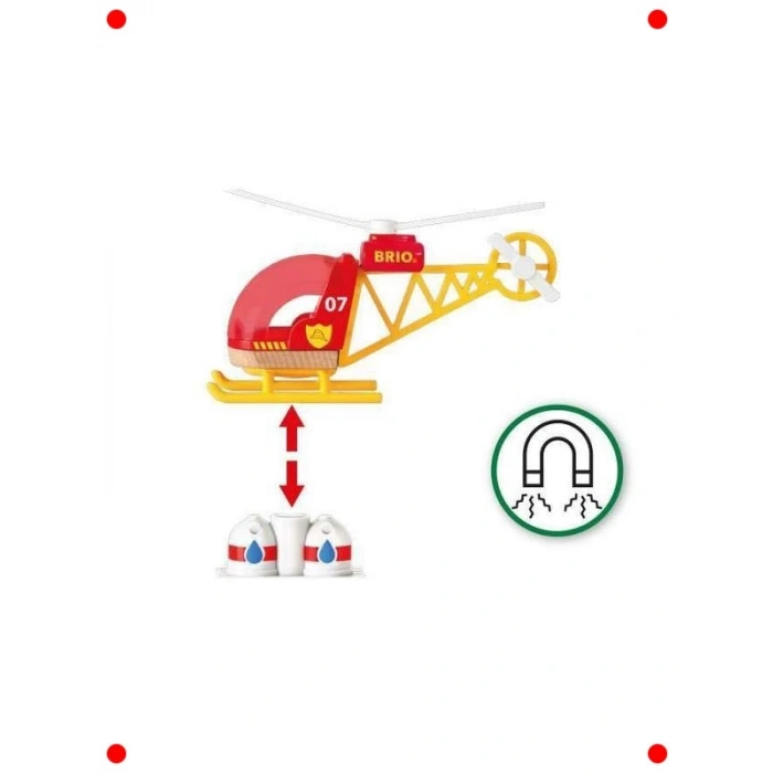 Oyuncak İtfaiye Helikopteri