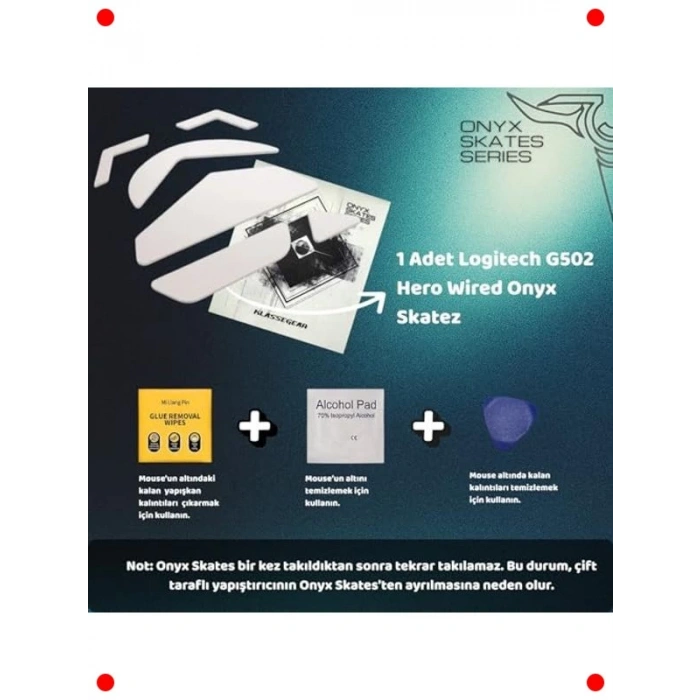 Oyuncu Faresi Taban Pedi - Uyumlu