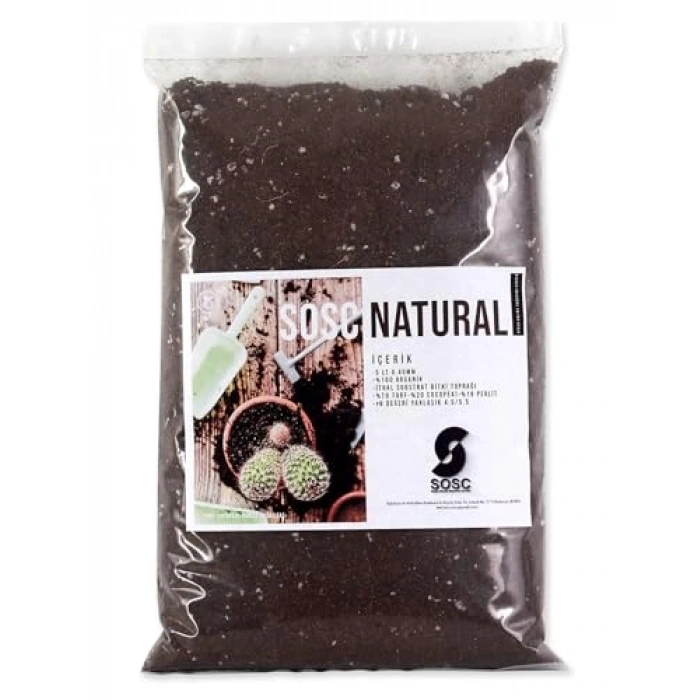 Özel Karışım Saksı Harcı, Cocopeat ve Perlit, 5 LT, Çiçek ve Bitki İçin