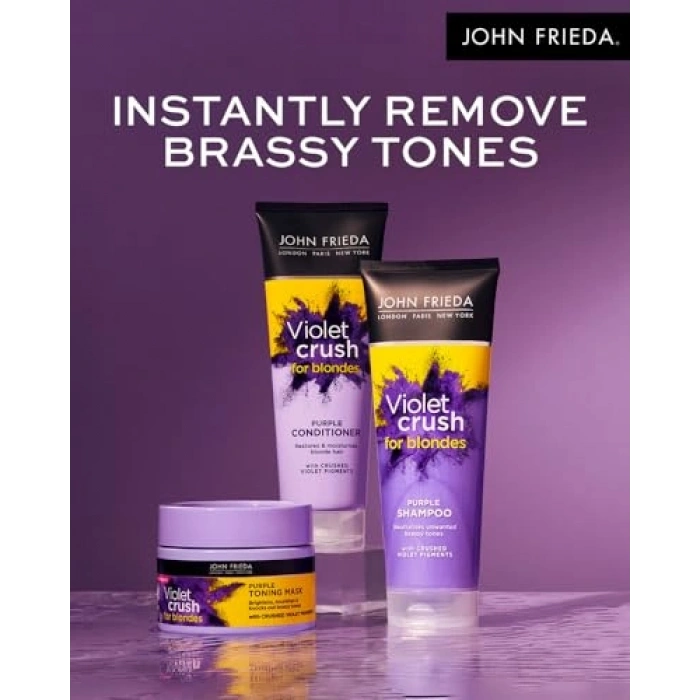 Özel Mor Şampuan, 250 ml, Sarı Saçlar İçin Üretilmiştir