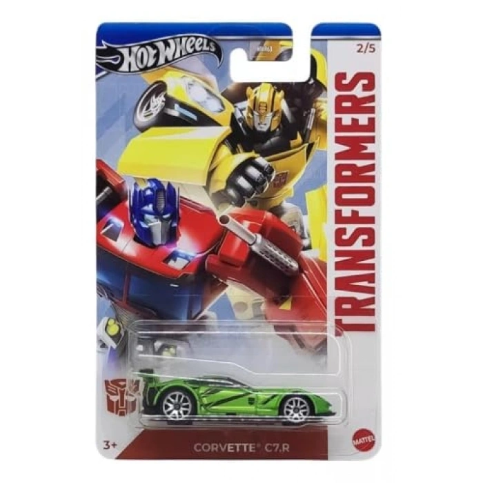 Özel Seri Corvette C7.R Araba - Hot Wheels Koleksiyonu