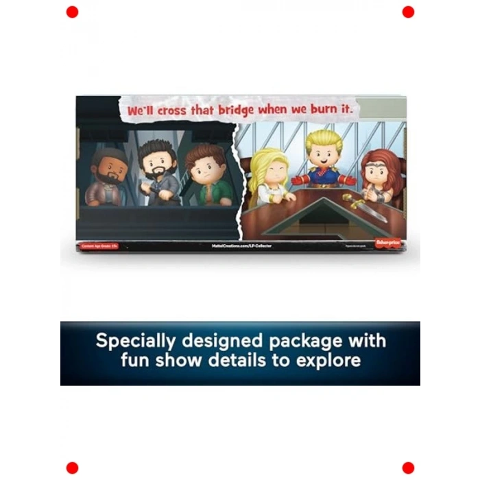 Özel Seri Karakter Figür Seti (6 Figür)