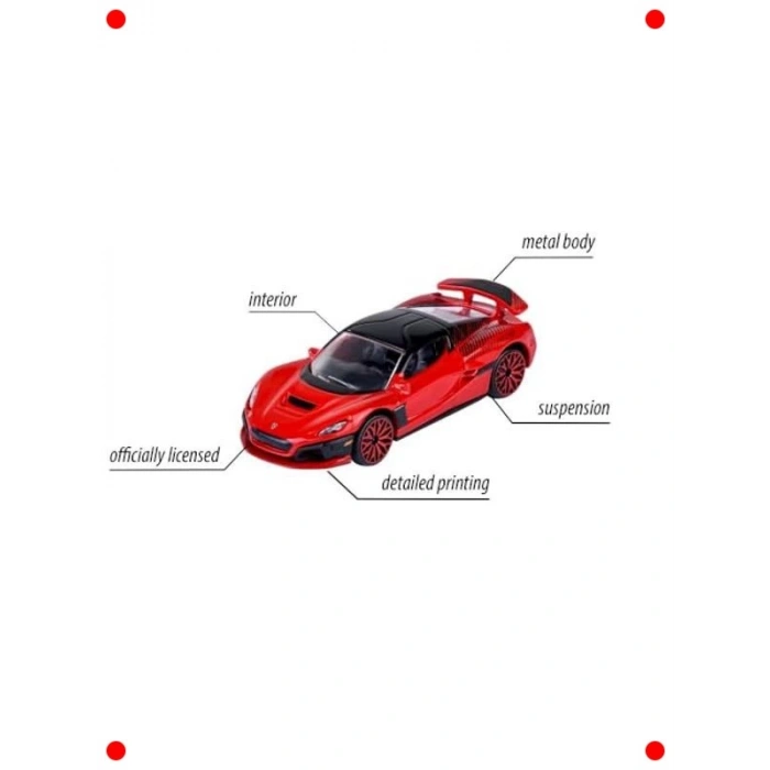 Özel Seri Koleksiyonluk Model Araba - Rimac Nevera