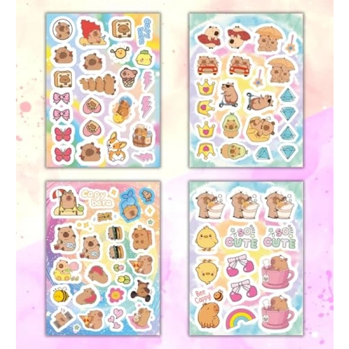 Özel Tasarım Sticker Kitabı, 24x17 cm, 16 Sayfa