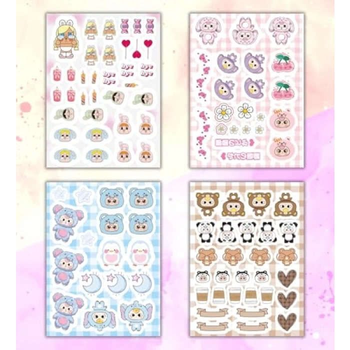 Özel Tasarım Sticker Kitabı, 24x17 cm, 16 Sayfa