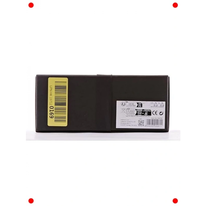 P4X Kompakt LED Fener - 20 Lümen, Siyah