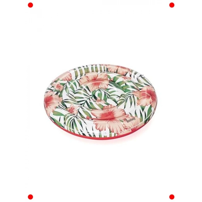 Palmiye Desenli Şişme Havuz Yatağı - 158 cm